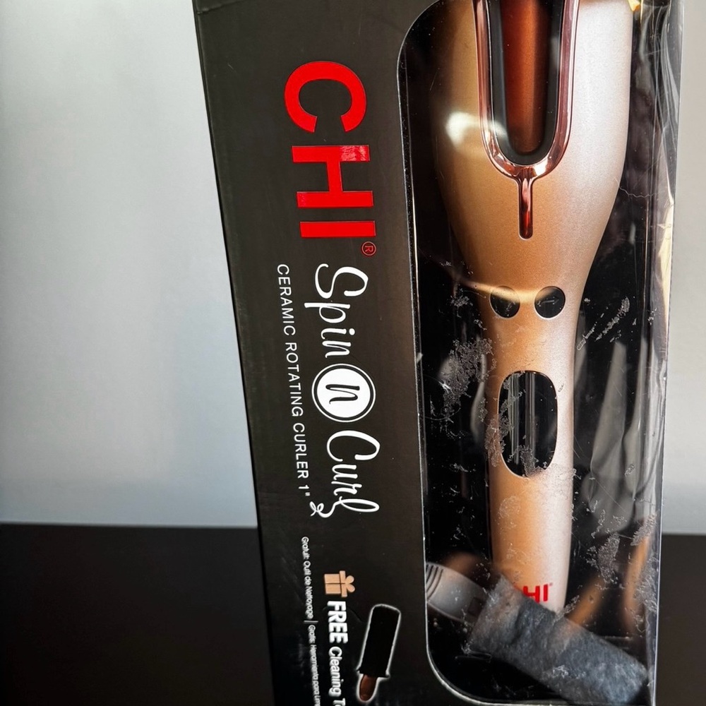 Spin N Curl Ceramic Rotating Curler -
